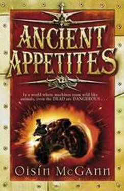 Oisín McGann Ancient Appetites обложка книги