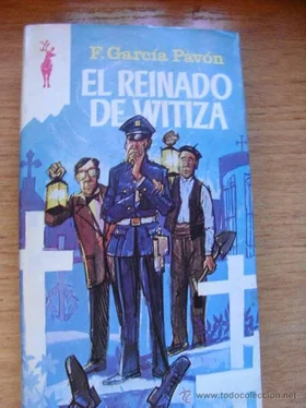 Francisco Pavón El reinado de witiza обложка книги