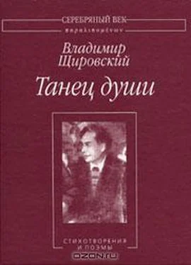 Владимир Щировский Танец души:Стихотворения и поэмы. обложка книги