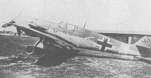Bf109 8665 майора Брэндле который обслуживал фельдфебель Хенниг - фото 75