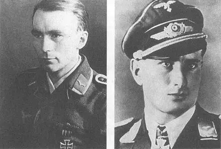 Унтерофицер Шлютер боец и товарищ Лейтенант Ганс Байссвенгер 6JG54 погиб - фото 86