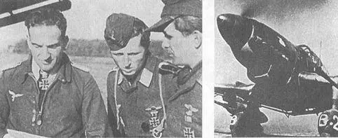 ГансУльрих Рудель со своим ведомым Штурмовик Ju87 G1 Итальянские братья - фото 108