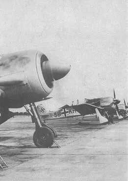 FW190 A5 Командиры экипажей из 452й бомбардировочной группы на - фото 146