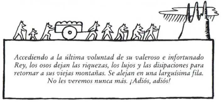 El Rey Leoncio se levantó sobre las almohadas para respirar el aire perfumado - фото 75
