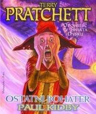 Terry Pratchett Ostatni bohater обложка книги