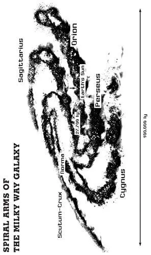 Map by Steven J Kent adapted from a public domain NASA diagram SIX EVENTS - фото 1