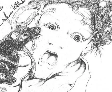 El dibujo que hizo Richard más tarde que representaba a una de sus víctimas - фото 14