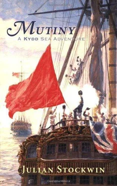 Julian Stockwin Mutiny обложка книги