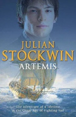 Julian Stockwin Artemis обложка книги