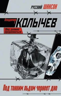 Владимир Колычев Под тонким льдом чернеет дно обложка книги