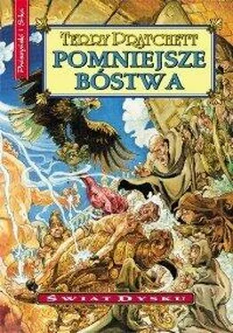 Terry Pratchett Pomniejsze bóstwa обложка книги