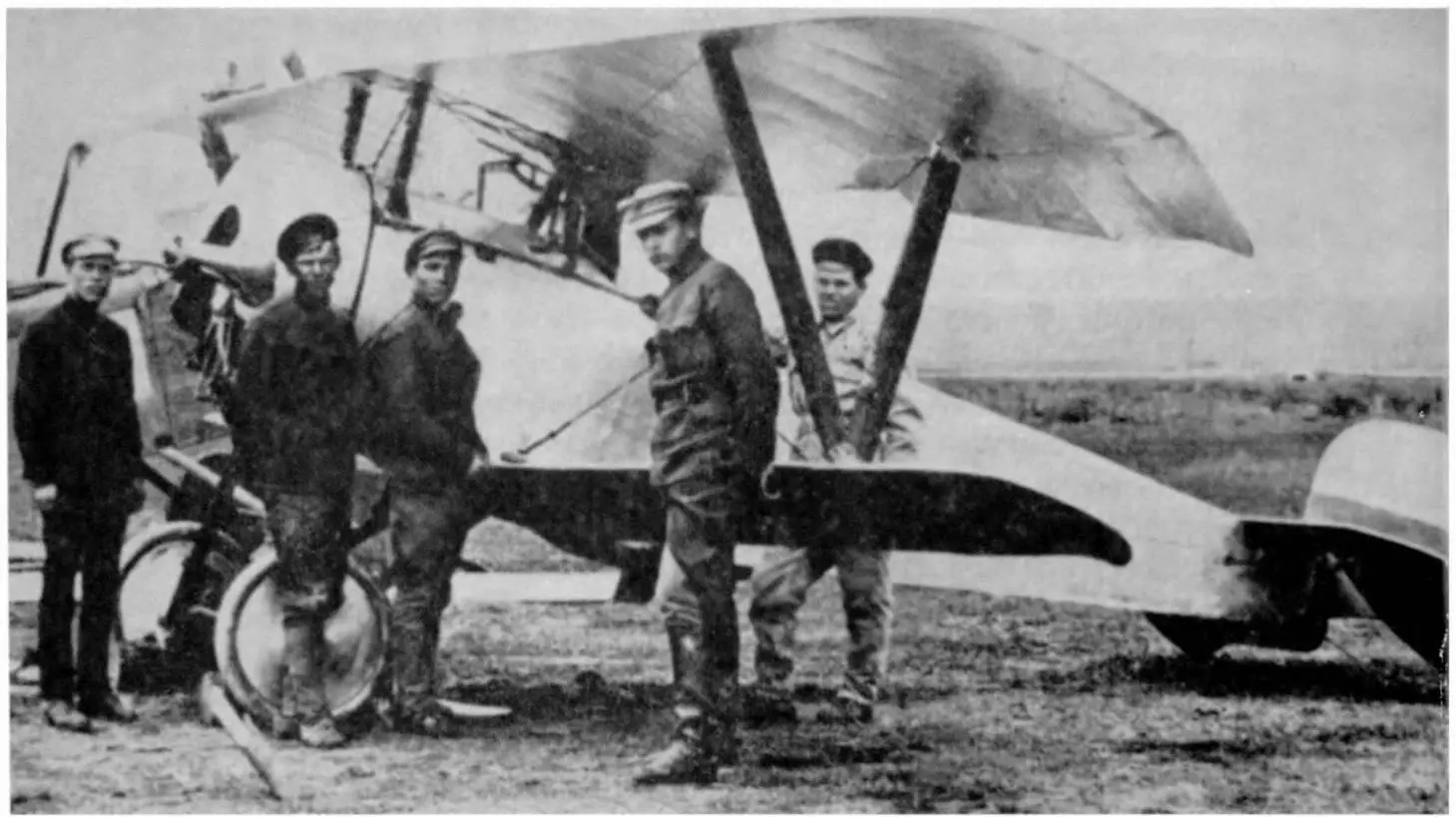 Літак Ньюпор17який використовувався у Летунському відділі Галицької армії та - фото 22