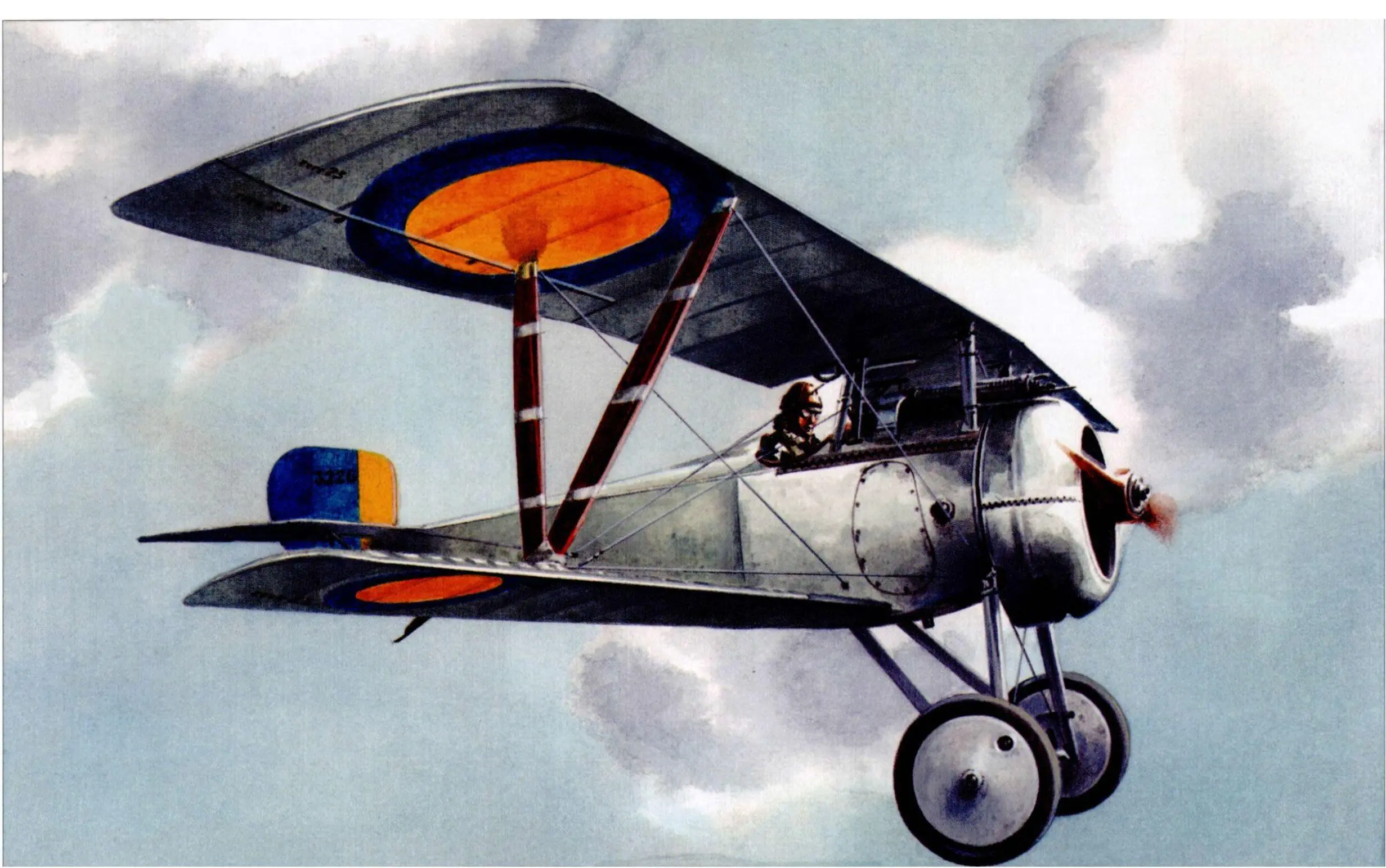 Одномісний винищувач Ньюпор 17 Ц1 Nieuport 17 С1 Летунський відділ - фото 22