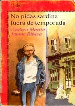 Andreu Martin No pidas sardina fuera de temporada обложка книги