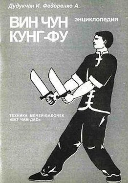 И. Дудуечан Энциклопедия ВИН ЧУН КУНГ-ФУ . Кн. 6. Техника мечей-бабочек Бат Чам Дао обложка книги