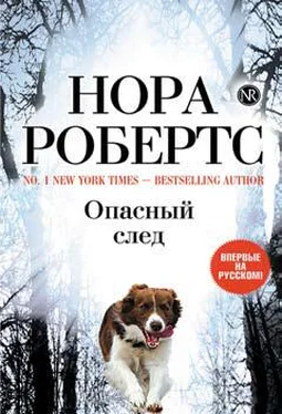 Нора Робертс Опасный след обложка книги