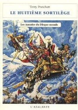 Terry Pratchett Le huitième sortilège обложка книги