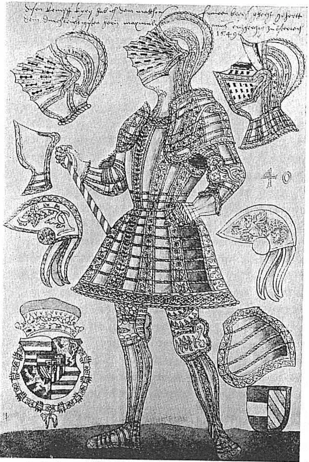 Фото 45 Armour for the Welschesgestech traditionally of Philip II of Spain by - фото 75