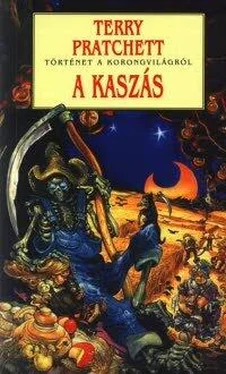 Terry Pratchett A kaszás обложка книги