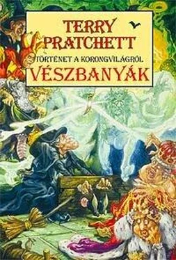 Terry Pratchett Vészbanyák обложка книги