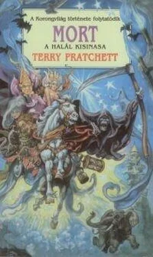 Terry Pratchett Mort, a Halál kisinasa обложка книги