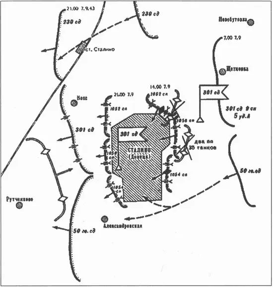 Освобождение Сталино в сентябре 1943 г Командующий Южным фронтом Ф И - фото 30