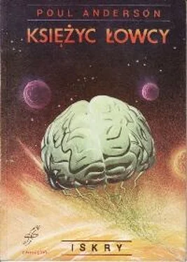 Poul Anderson Księżyc Łowcy обложка книги