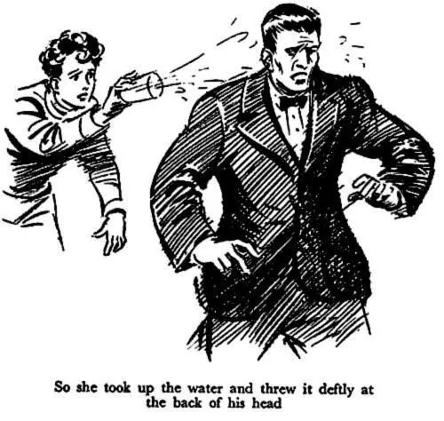 It dripped down his neck and made him jump Block took a step towards her his - фото 22