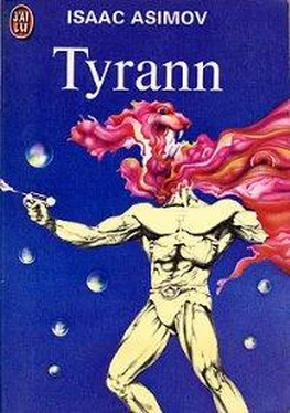 Isaac Asimov Tyrann обложка книги