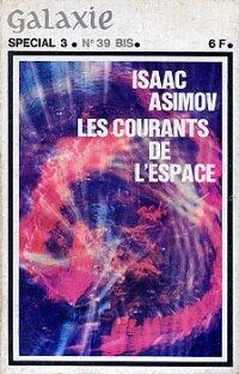 Isaac Asimov Les courants de l'espace обложка книги