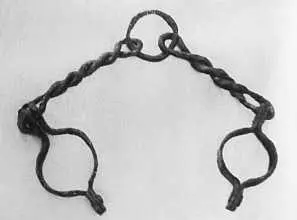 Ручные кандалы Клеймо для наложения буквы Б Беглый Угол беглых с - фото 17