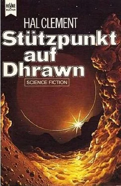 Hal Clement Stützpunkt auf Dhrawn обложка книги