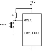 Figure 213 External reset circuit 216 The Clock Sources The PIC18F452 - фото 18