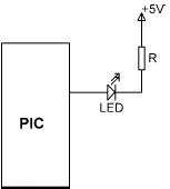 Figure 414 Connecting the LED in current sinking mode Under normal working - фото 82