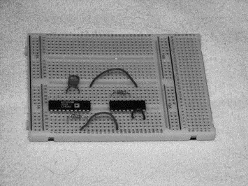 Figure 526 Picture of a breadboard with some components The nice thing about - фото 130