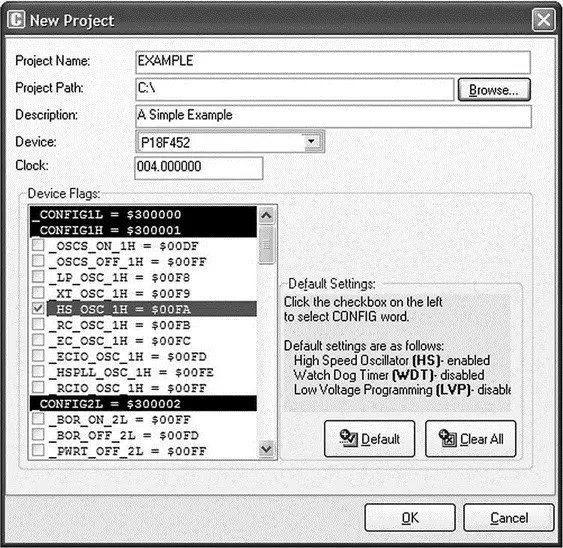 Figure 538 Creating a new project Step 3 Enter the following program into - фото 142