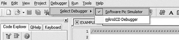 Figure 543 Selecting the debugger Step 3 From the dropdown menu select - фото 147