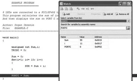 Figure 547 Singlestepping through the program Step 7 Press F8 again to send - фото 151