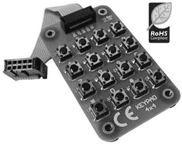 Figure 643 44 keypad Figure 644 shows the structure of the keypad used in - фото 219