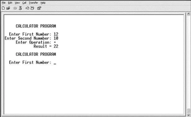Figure 657 HyperTerminal screen Using SoftwareBased Serial Communication - фото 233