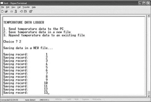 Figure 716 Saving temperature records on an SD card with Option 2 Figure 717 - фото 250
