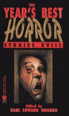 Karl Wagner The Year's Best Horror Stories 18 обложка книги