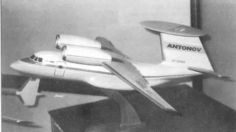 Модель Ан71 демонстрировавшаяся на выставке в Москве Самолёт РААН Ан71 - фото 40
