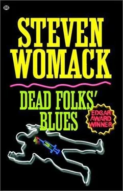 Steven Womack Dead Folks' blues обложка книги