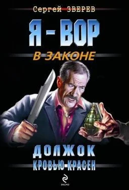 Сергей Зверев Должок кровью красен обложка книги