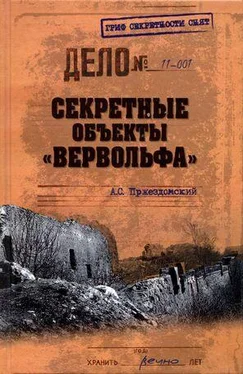 Андрей Пржездомский Секретные объекты «Вервольфа» обложка книги