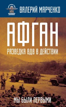 Валерий Марченко Афган: разведка ВДВ в действии. Мы были первыми обложка книги