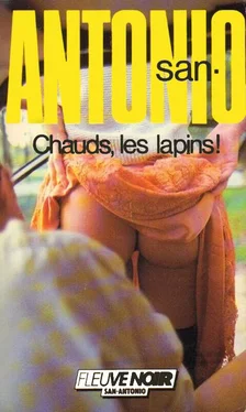 Frédéric Dard Chauds, les lapins! обложка книги