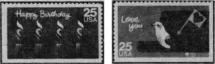 Рис 85 В последние годы почта США пошла еще дальше выпускаются марки более - фото 93