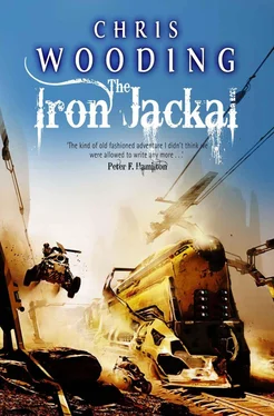 Chris Wooding The Iron jackal обложка книги